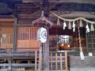 師岡熊野神社拝殿