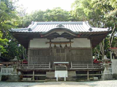 八立稲神社拝殿