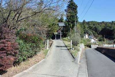熊野神社遠景