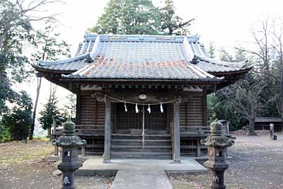 二柱大神社拝殿