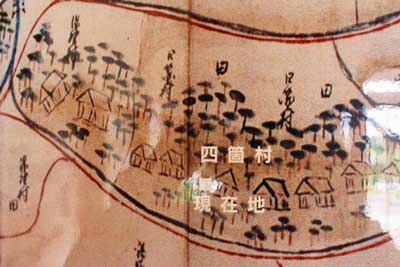 熊野神社古地図