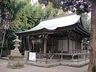古作熊野神社拝殿