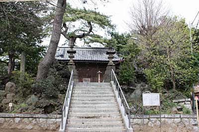 葛飾神社拝殿