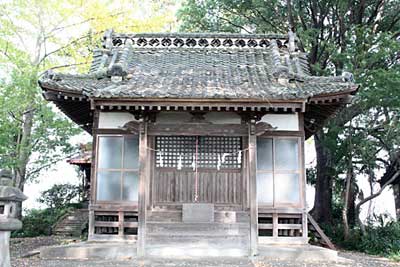 剣神社拝殿