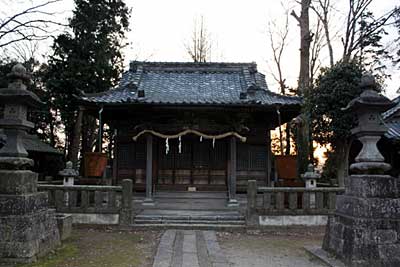 勝呂神社拝殿