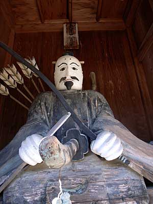 熊野神社木像