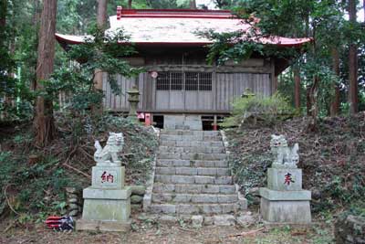 山神社拝殿