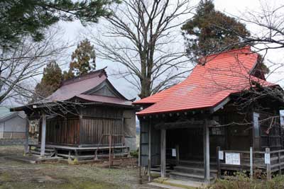 熊野神社と観音堂