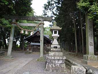 熊野神社社標