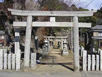 素鵞熊野神社鳥居