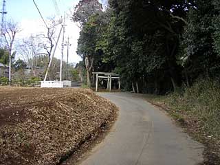 三熊神社遠景
