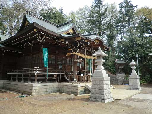 馬絹神社拝殿