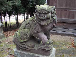 熊野白山合殿社狛犬