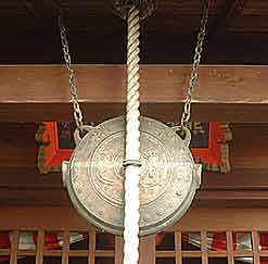 熊野神社鰐口