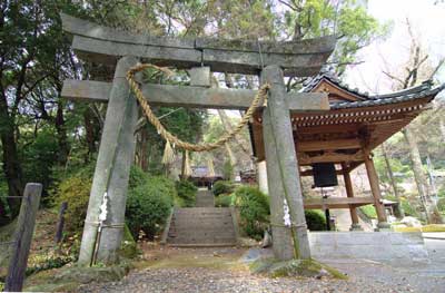 熊野神社鳥居（大興善寺境内社）