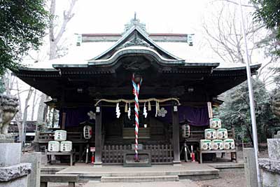 小金井神社拝殿