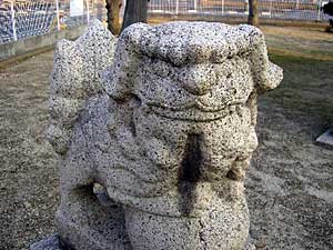 新熊野神社狛犬