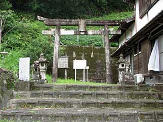 熊野神社参道入口（下）