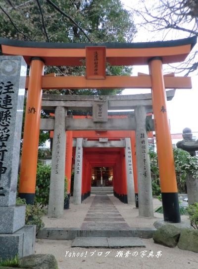 櫛田神社注連懸稲荷神社