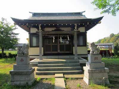 小山田神社拝殿