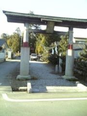 下都賀郡壬生町七ッ石 熊野神社 鳥居
