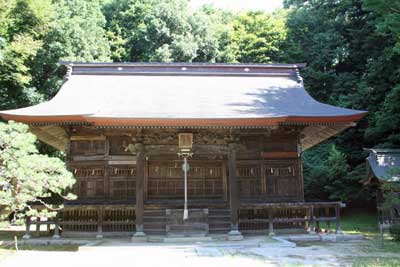 田村大元神社拝殿