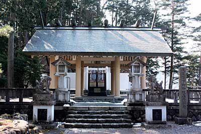小河内神社拝殿