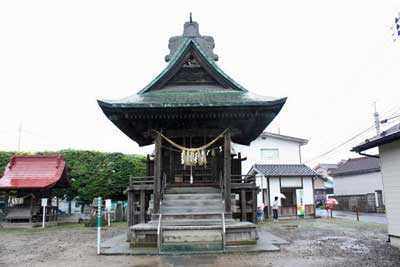 熊野神社一の拝殿