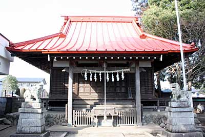 常盤樹神社拝殿