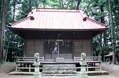 葛原神社拝殿