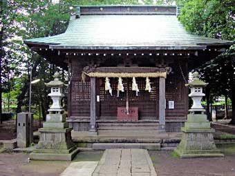 神明社拝殿