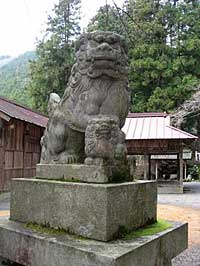 熊野神社狛犬