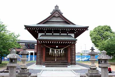 椎名神社拝殿