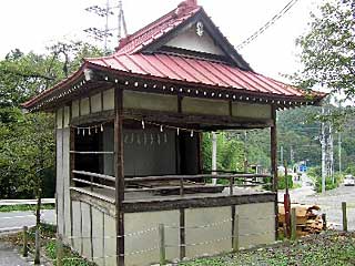 諏訪神社神楽殿