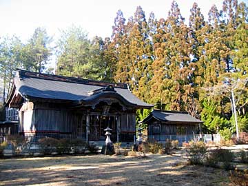 魚梁瀬熊野神社拝殿