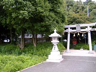 八幡宮熊野神社遠景