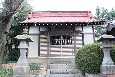 神明神社拝殿